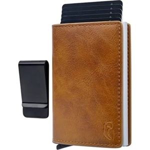 New Minimalist Slim Leather Credit Card Holder RFID Wallet for Men Women
